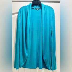 Laila Jayde Turquoise Knit Cardigan
